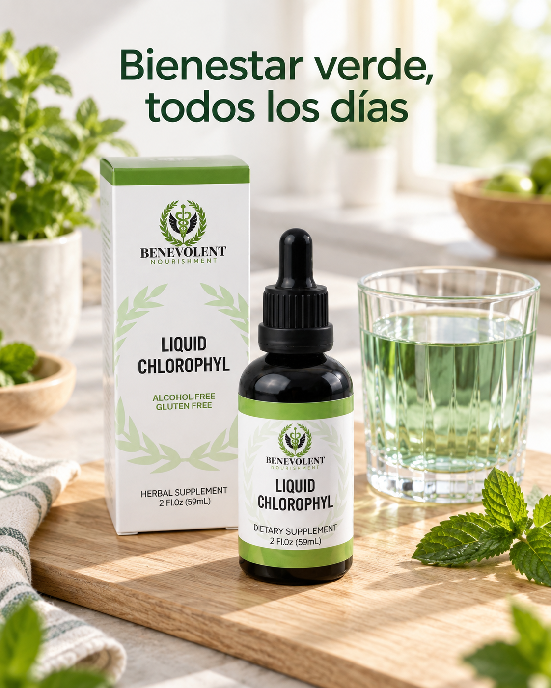 CLOROFILA BENEVOLENT X 60 ML