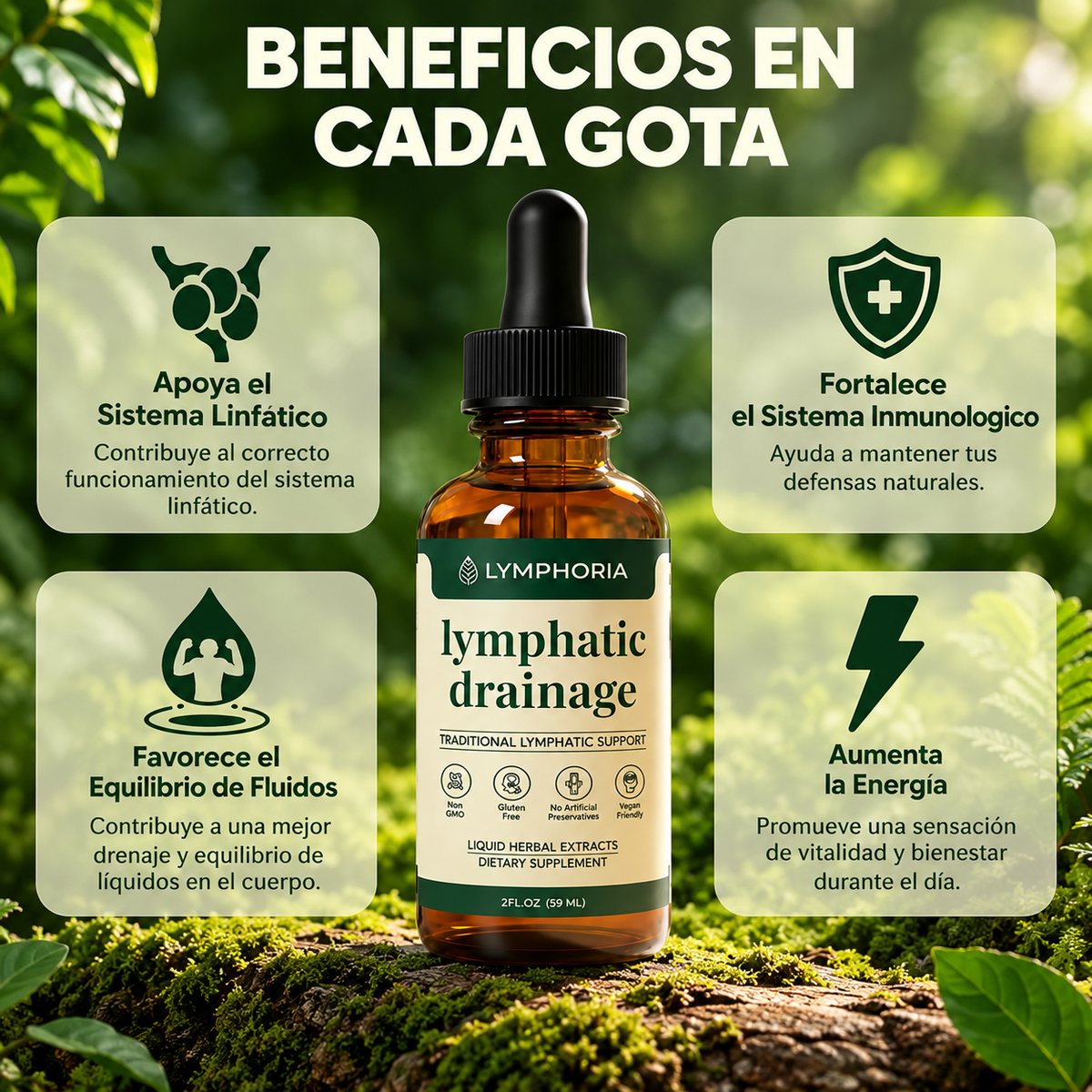 LYMPHORIA DRENAJE LINFATICO X 60 ML